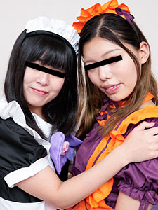 おんな友達といっしょ 〜ハロウィンナイトはコスプレ女子2人と仲良く3P〜